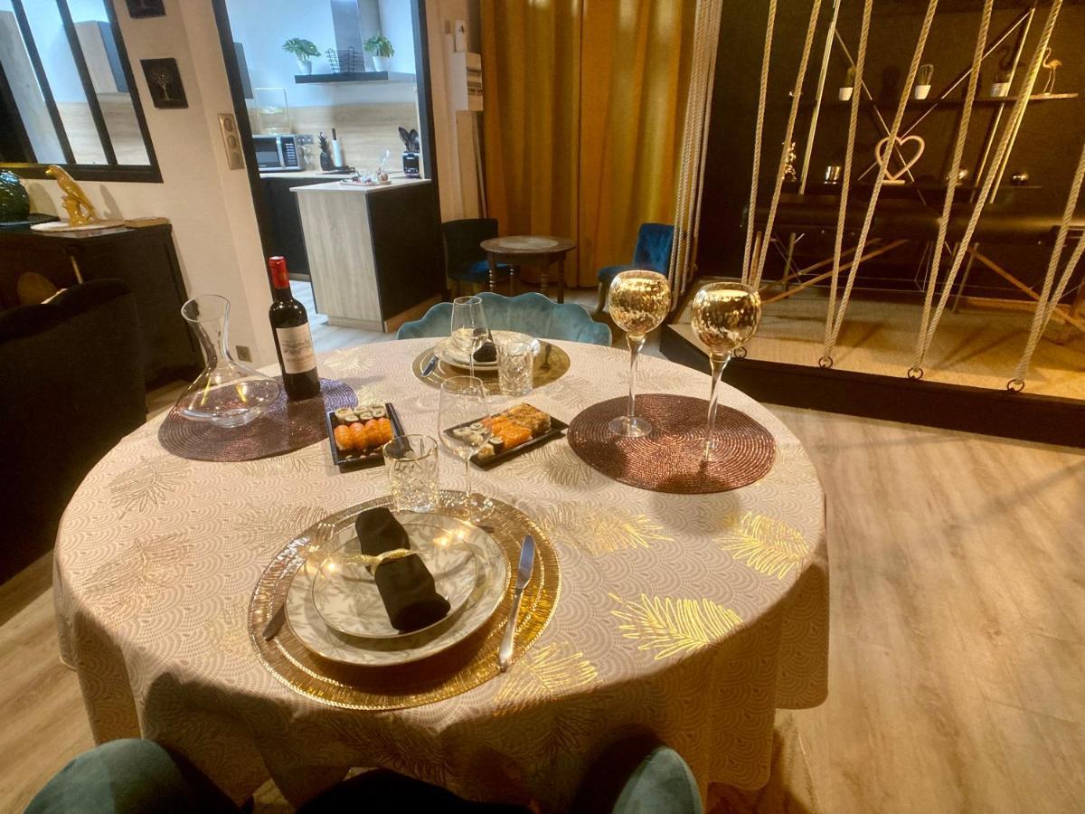 Suite Kassiopee, Romantisme, Balneo, Sauna 奎恩佩勒 外观 照片